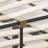 Elle Decor Renaud Parisian Metal Bed, Black and Brass-37990474