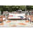 Valery Floral Reversible Flatweave Polypropylene Indoor / Outdoor Area Rug - Orange -77117381