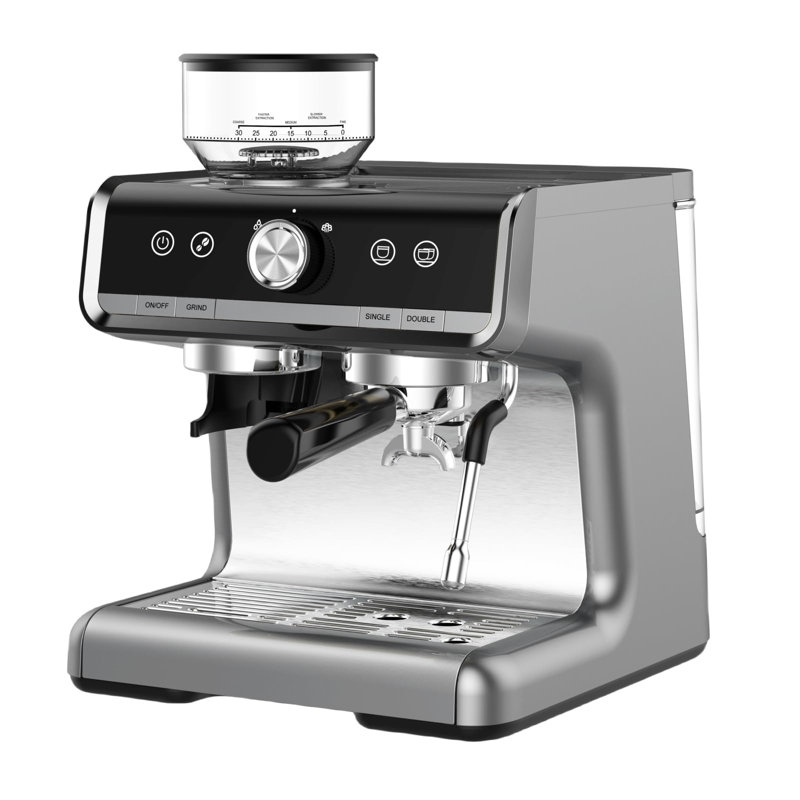 Cafetière espresso, avec moulin, réservoir d'eau 2,8 L