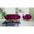 100 % lin rouge bordeaux est en rupture de stock