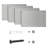 True & Tidy 128 PC Pegboard Wall Organizer 24"x16" Kit-1805510392