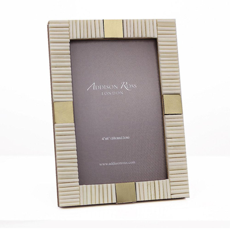 Stripe Bone Picture Frame