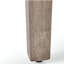 HAMPTON WOOD + WICKER OTTOMAN