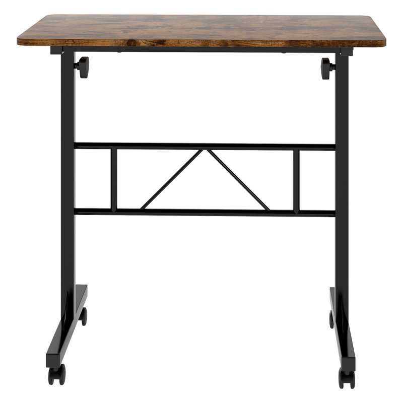 Adjustable Metal Base Computer Desk