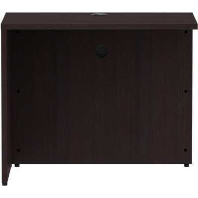 Lorell Weathered Charcoal Laminate Desking
