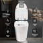 Toilette bidet de luxe avec siège chauffant et sécheuse