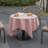 Eider & Ivory™ 100% Pure Linen Washable Tablecloth Solid Color, 52" X 52" Square Natural-524759412-524759409