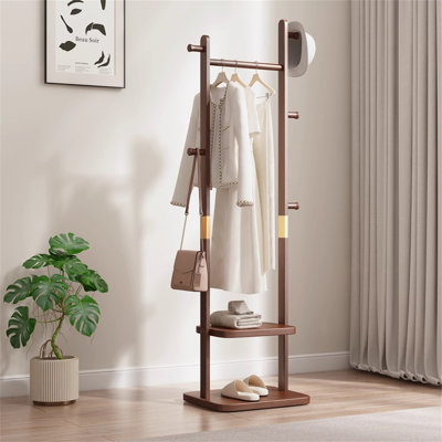 Simpliwood Solid Wood Clothes Stand