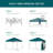10X10ft Easy Setup Pop Up Canopy, Portable Tent W/ Side Wall, 1-Button Push, Case-99693125