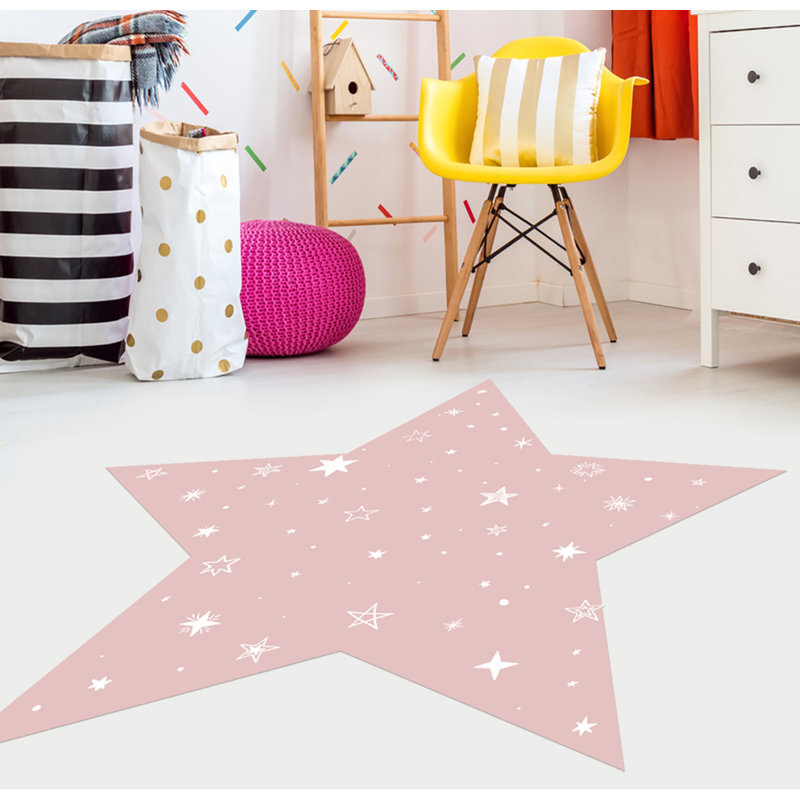 Aliber Vinyl Machine Printed Area Rug, Rectangle 152 x 160cm