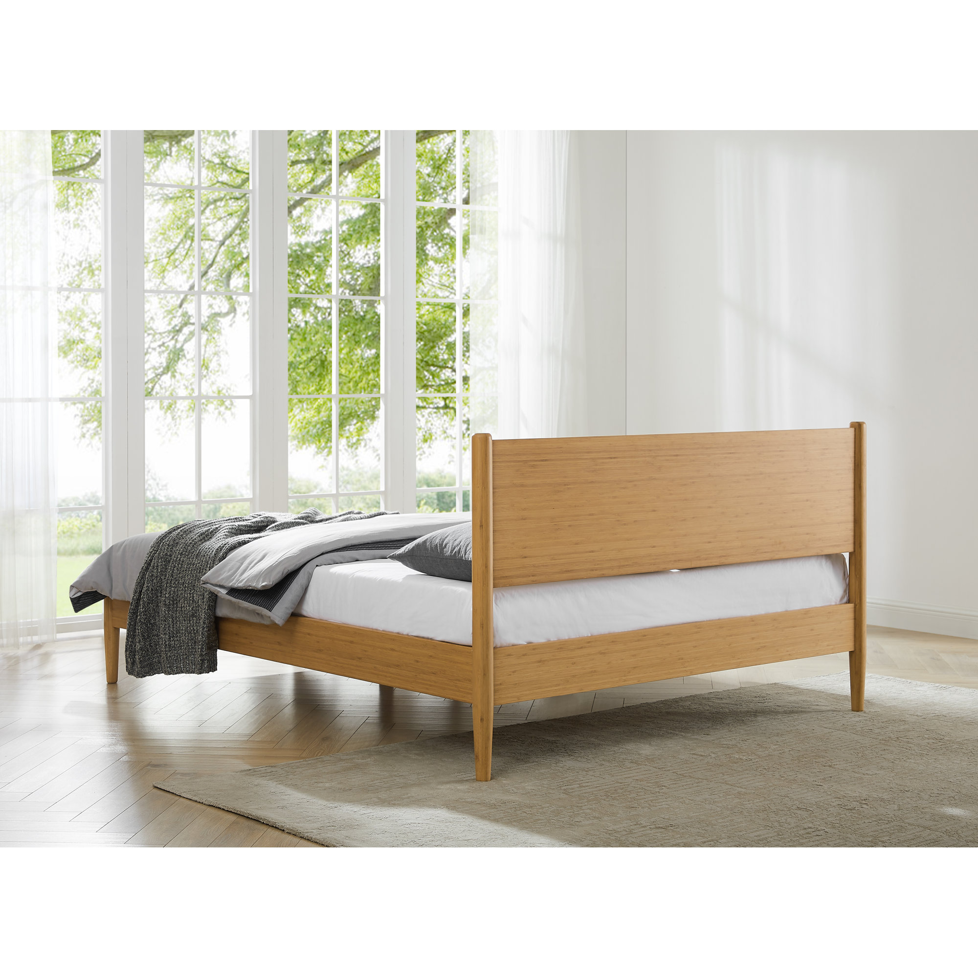 Stills Solid Wood Platform Bed - Thumbnail 2