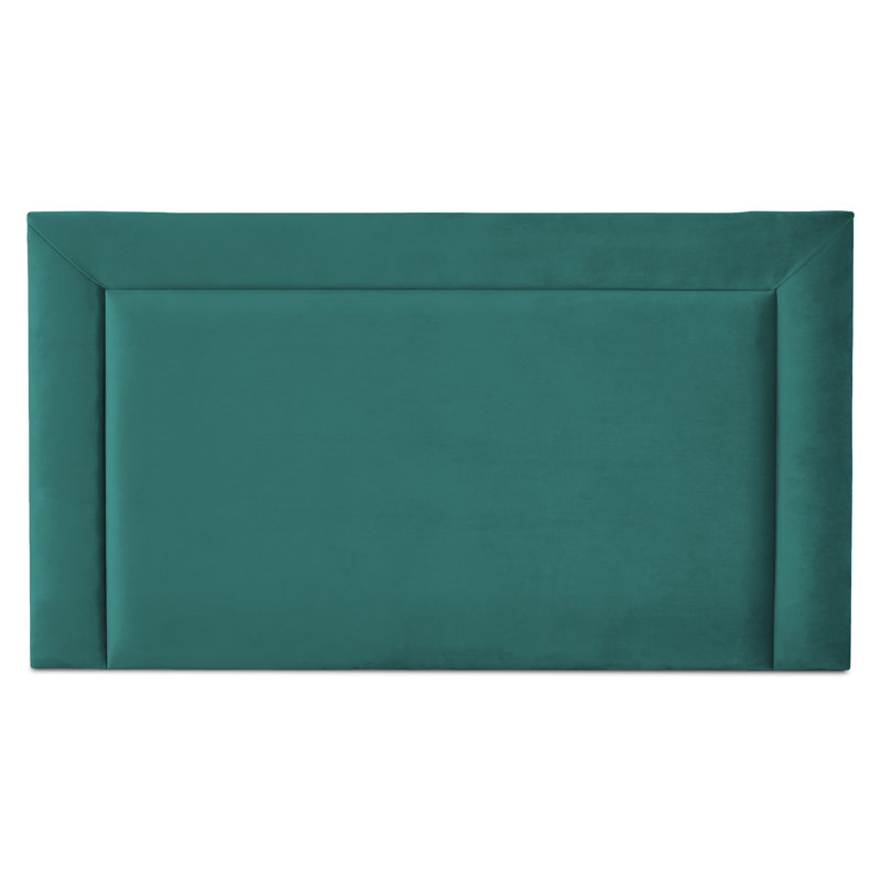 Francien Upholstered Headboard, Double (4'6), Aqua