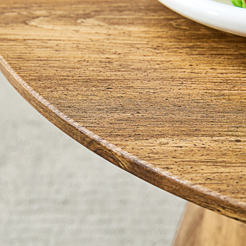 Table basse ronde en bois