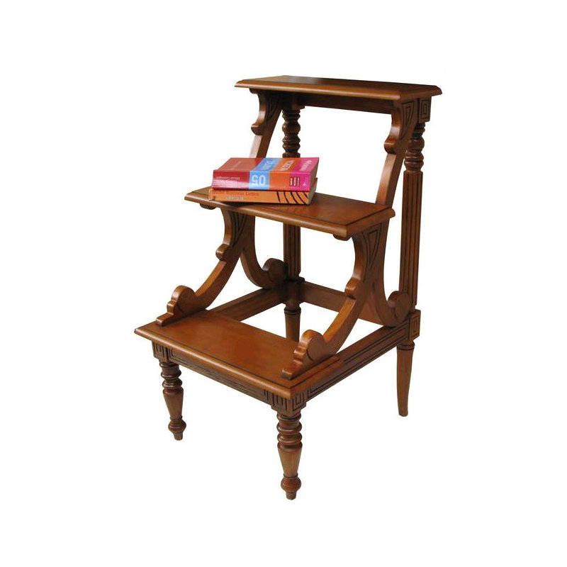 3 - Step Wood Small Step Ladder