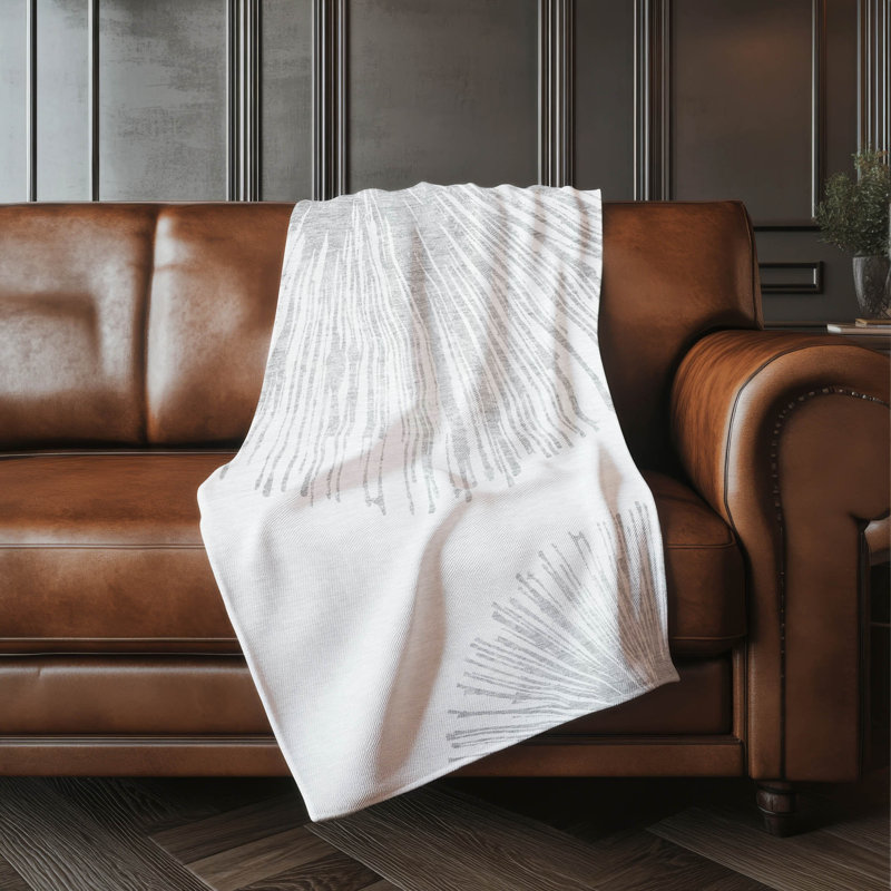 Jeté Sherpa ASB642 Addison, Gris