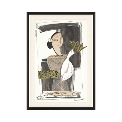 Romantic Figures 5 Framed Print
