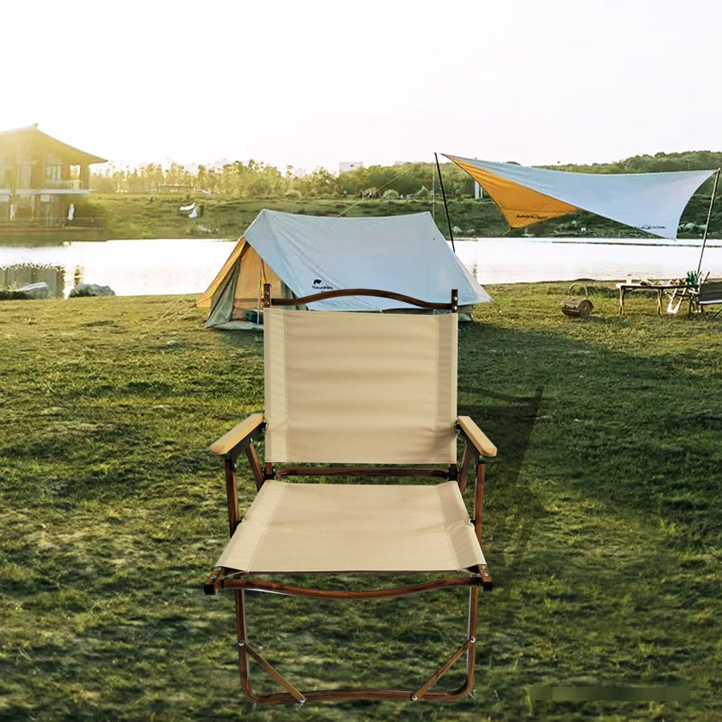 Chaise pliable avec cadre en aluminium à 4 places, siège en toile pour pique-nique, plage, patio, camping, cour arrière, cadre confortable 4, cour arrière, pique-nique