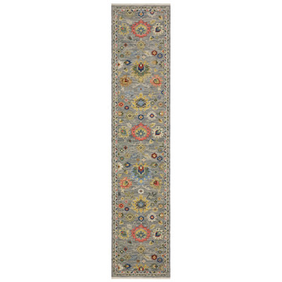 Anneli Vintage Oriental Grey/ Multi Area Rug