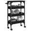  Kitchen Trolley Engineered Wood Cart Mobile Unit Organizer Storage-1403310167
