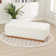 Rectangular Solid Wood Ottoman
