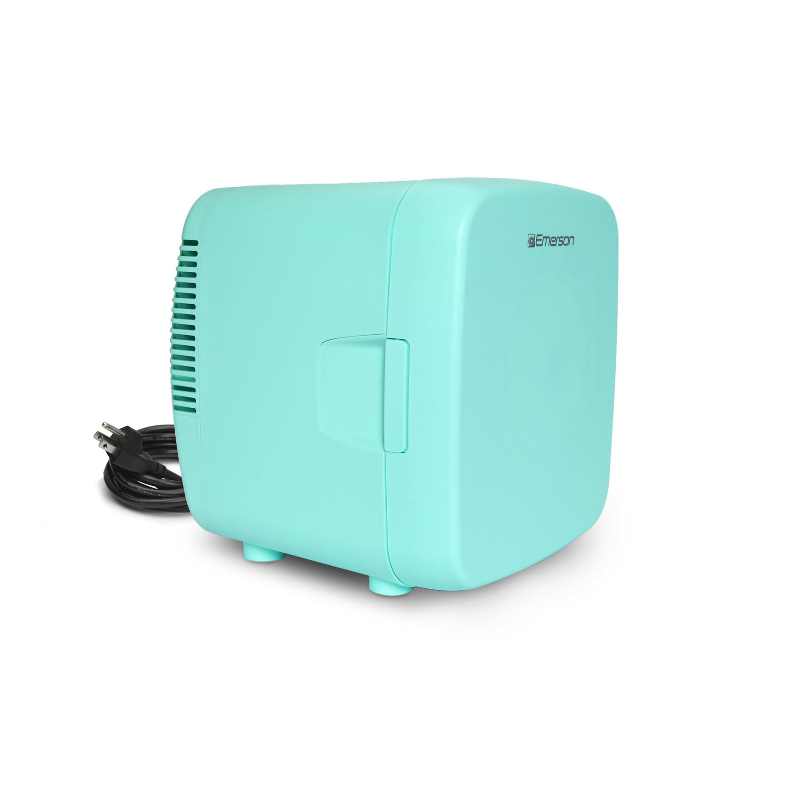 Emerson - EFC-5001 Portable XL Mini Fridge Cooler for 12 Cans, 8L Capacity - Turquoise — FIN-0016736 | Fridge.com