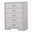 Meuble de chambre à coucher style transitionnel 1 pièce