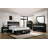 Black 1Pc Nightstand
