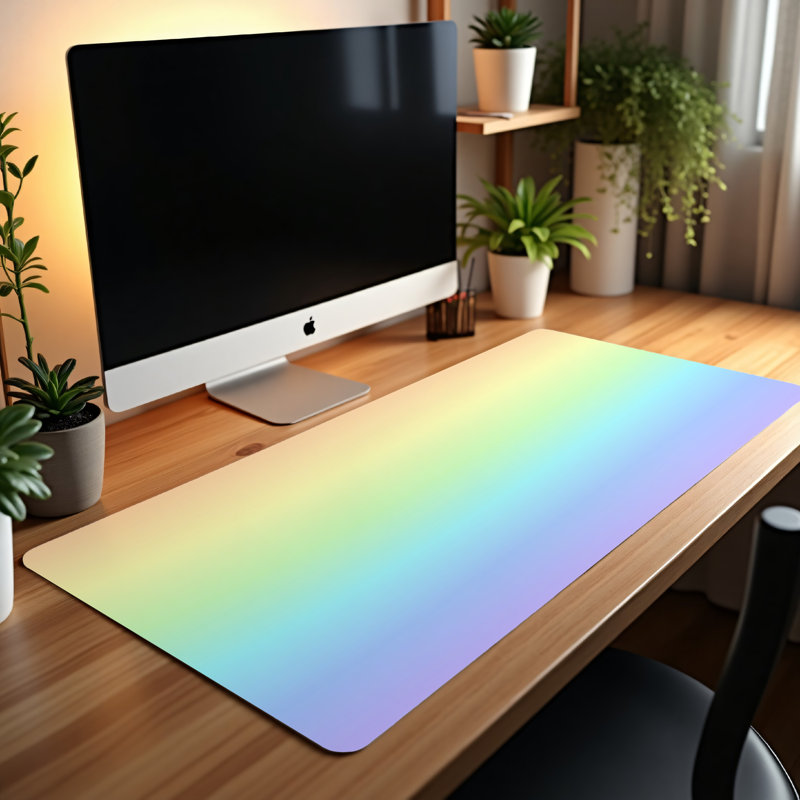Polyester Desk Pad, 23.6x13.8