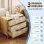 Table de chevet 3 tiroirs