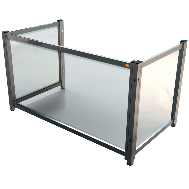 Amaro Desk Privacy Panel Frame