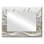Pure Wildflower Cream Horizons - Miroir d'appoint mural Wildflowers - imprimé sur métal