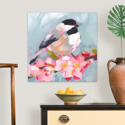 « Brushstroke Bird II » par Jennifer Paxton Parker, reproduction d’art sur toile