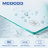 Opal Mirage MCOCOD 61-66.75" W x 76" H Double Sliding Frameless Soft Close Shower Door with 3/8" (10mm)Clear Glass-74768530