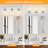 3-Light Dimmable Bathroom Vanity Lighting