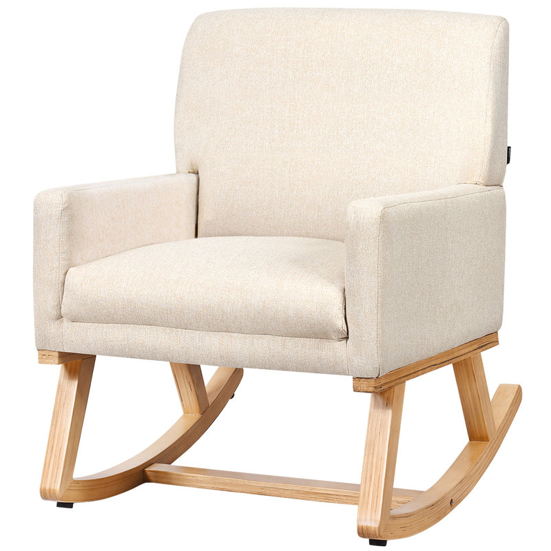 Chaise berçante Nedlands, Beige