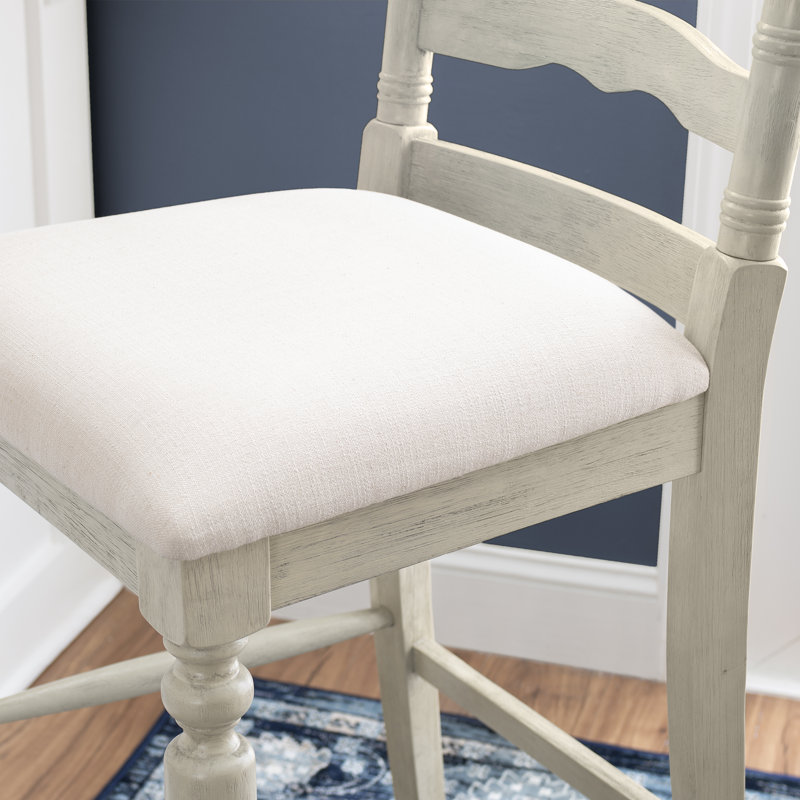 Tabouret de bar / de bar Atalanti, Tabouret de bar (assise de 30 po de hauteur), Beige patiné