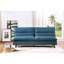 Canapé-lit rembourré en tissu texturé 1 pièce Modern Sofacasual Furniture