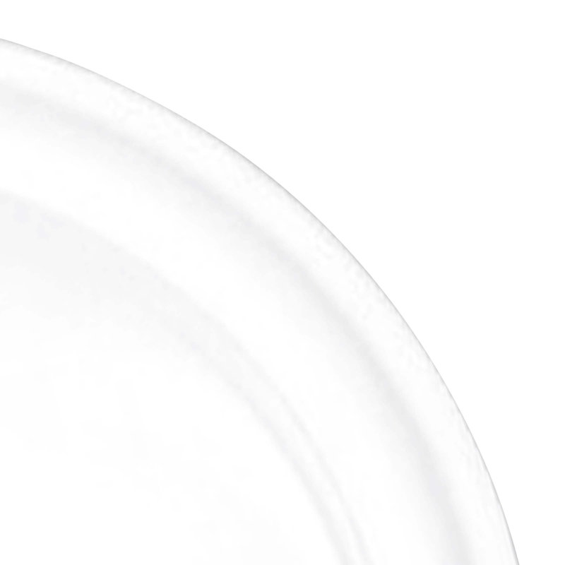 Elite Global Solutions Melamine Condiment Server, White, 1.13" H x 2.63" W x 2.63" D