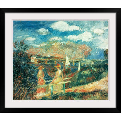 " The Banks Of The Seine At Argenteuil, 1880 " by Pierre-Auguste Renoir
