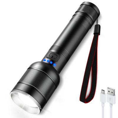 7'' Battery Powered Integrated LED Flashlight