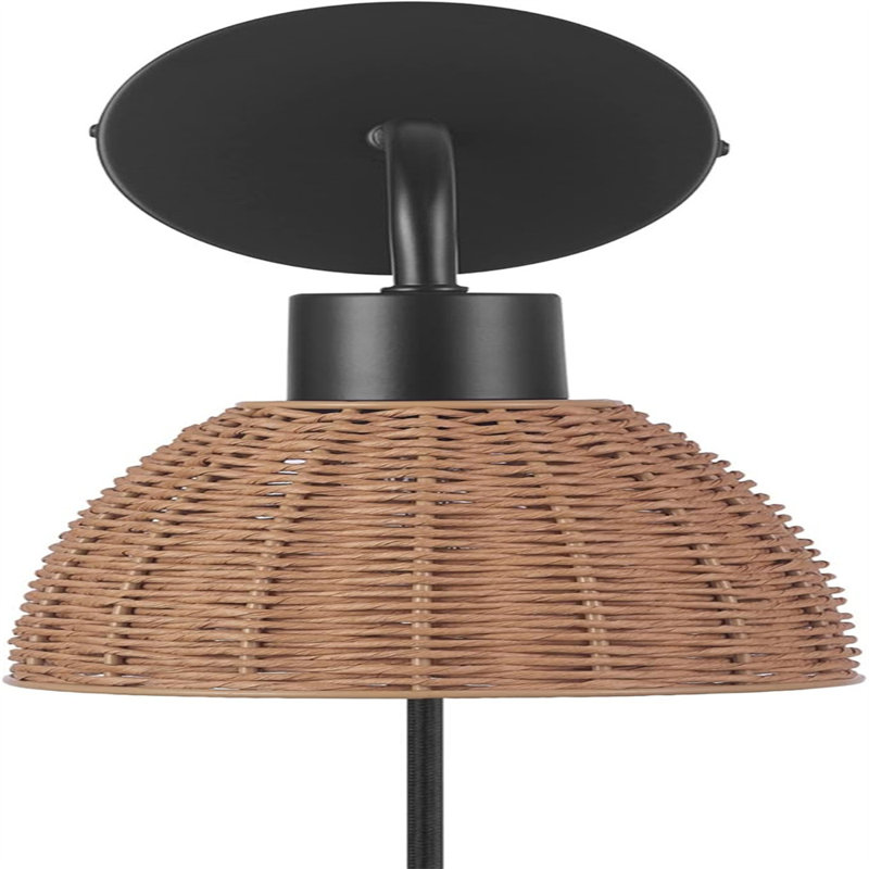 Algean Aluminum Plug-in Candle Wall Light