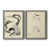 Toile avec cadre gris