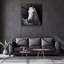 Peinture décorative en verre trempé