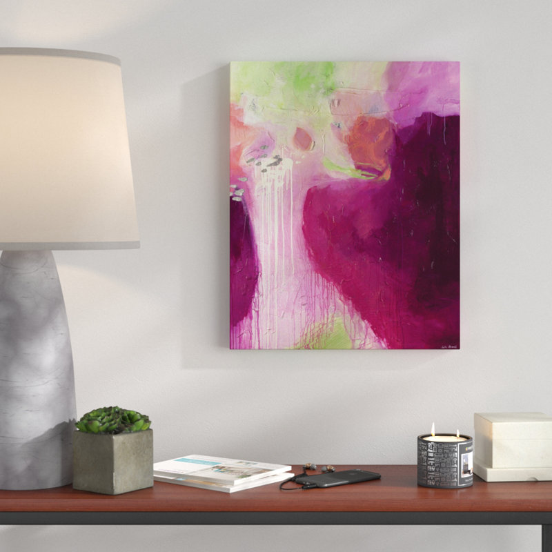 Blush 1 Piece Wall Art on Canvas, 51cm H x 41cm W x 3.8cm D