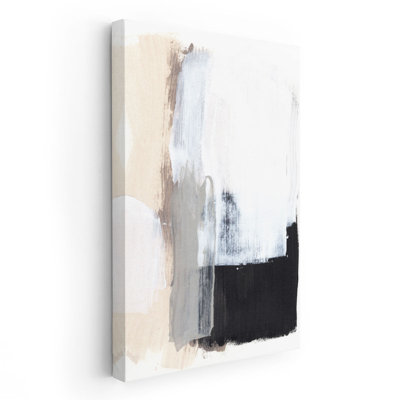 «Black Mirror I», reproduction d'art sur toile