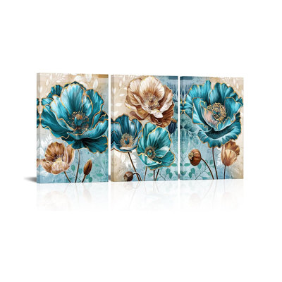 3 Piece Wrapped Canvas Set