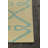 Chevella Authentic Flatwoven Handmade Blue Turquoise & Yellow Reversible Modern Ikat Ogee Trellis Wool & Cotton Area Rug-1439365520-1347651344