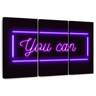 Tergel You Can Neon Sign