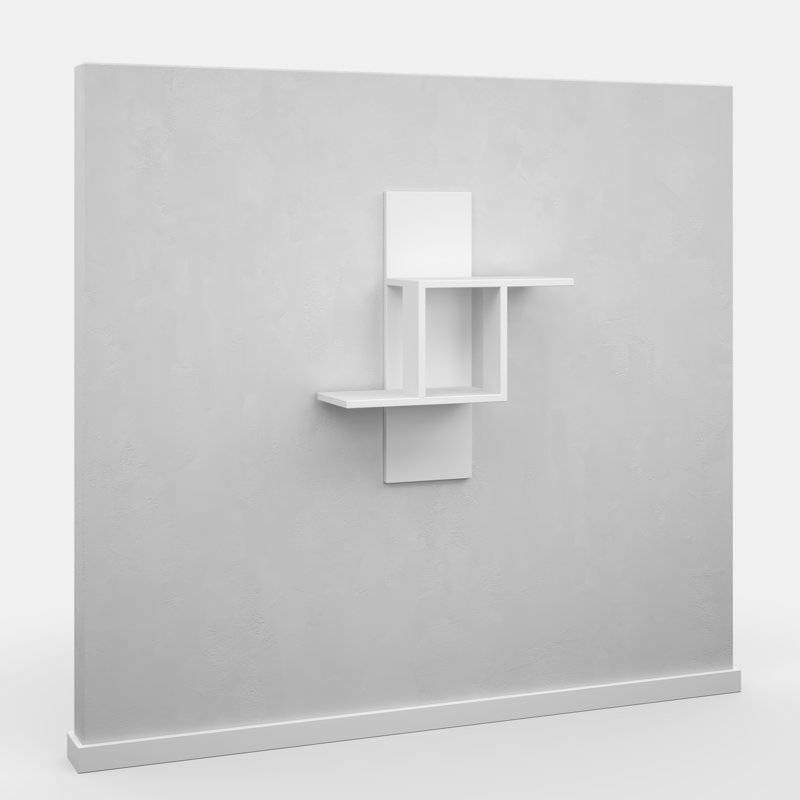 Tablette murale Jacobo, Blanc