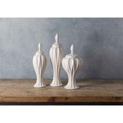 Ceramic / Porcelain Jar - Set of 3